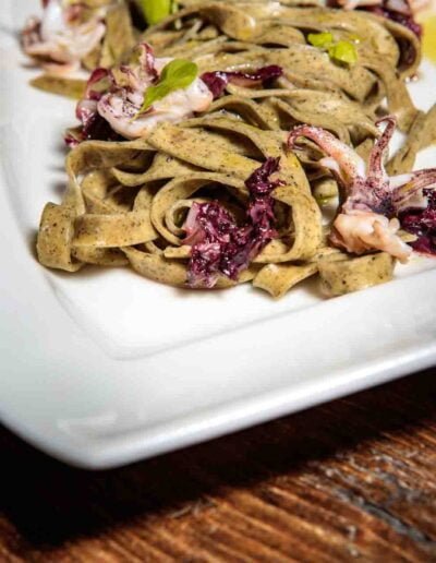 fettuccine al basilico