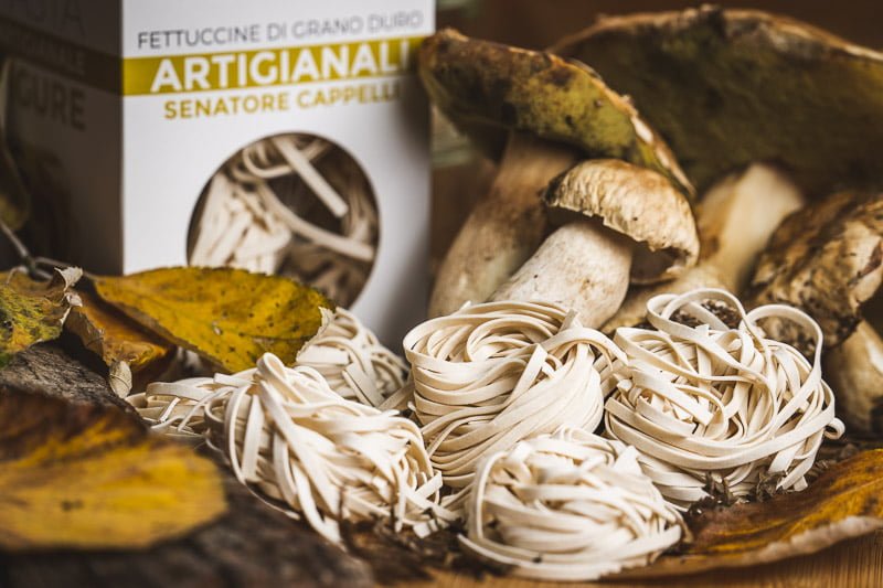 fettuccine e funghi porcini