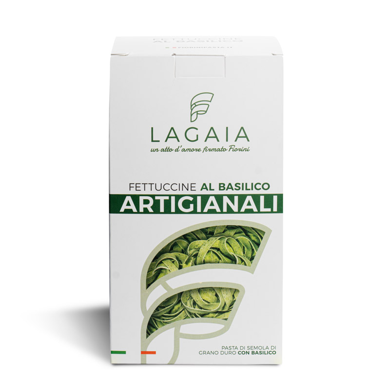 Packaging Fettuccine al basilico