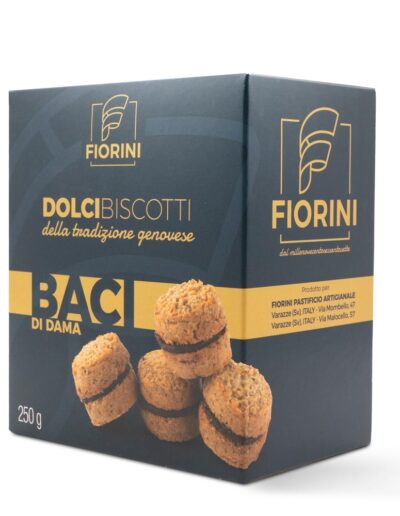 Packaging dei Baci di Dama di Casa Fiorini
