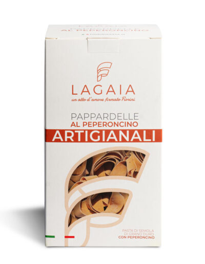 Packaging Pappardelle al peperoncino